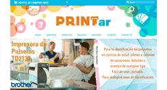 Desktop Screenshot of printar.com.ar