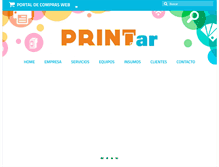 Tablet Screenshot of printar.com.ar